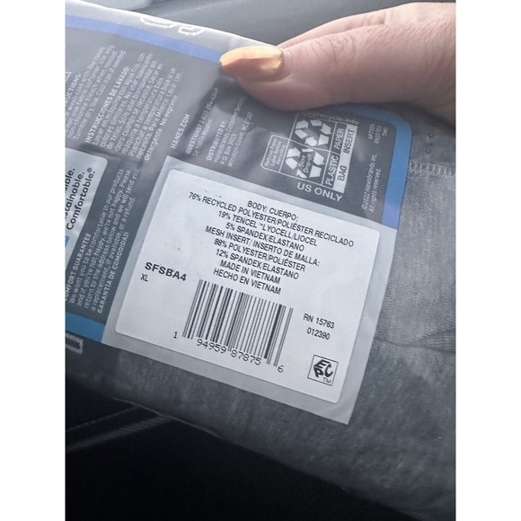 Hanes Men's 4 Pack Total Support Pouch Boxer Brief Size XL Blue Grey Black - Picture 6 of 6